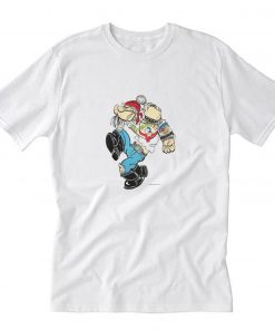 Vintage 90s POPEYE T Shirt PU27