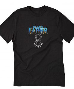 Black Father T Shirt PU27