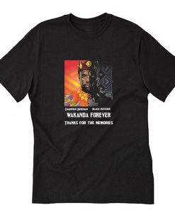 Chadwick Boseman Black Panther Wakanda Forever T Shirt PU27