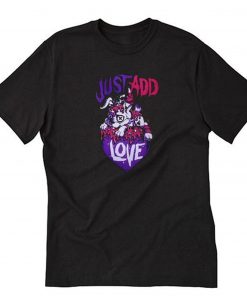 Cup Cake Cult Just Add Love Dog T Shirt PU27