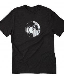 Half Moon Record Album T Shirt PU27