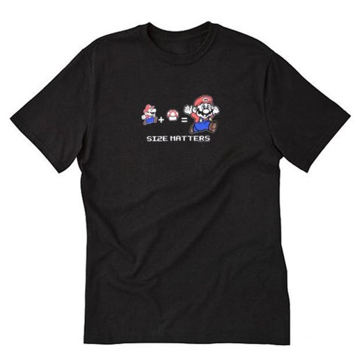 Mario Bros Size Matters T-Shirt PU27