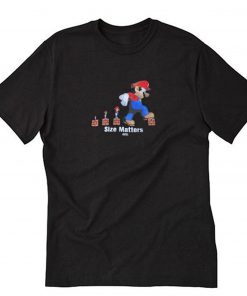 Mario Bros Size Matters T Shirt PU27