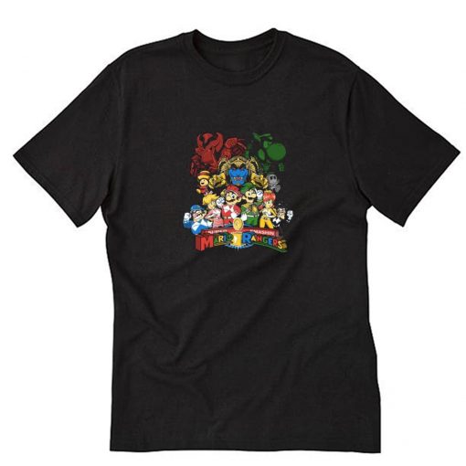 Mushroom Rangers – Super Mario Bros T-Shirt PU27