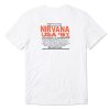 Nirvana USA 91 T-Shirt Back PU27