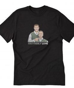 Philadelphia Eagles Carson Wentz And Nick Foles Brotherly Love T Shirt PU27