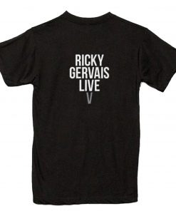 Ricky Gervais – Humanity Tour Skull T Shirt Back PU27