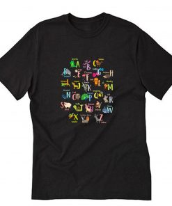 Animals Alphabet T-Shirt PU27