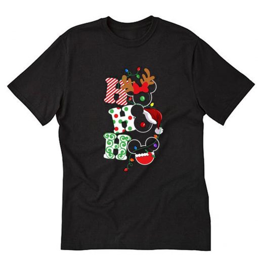 Disney Christmas HOHOHO T-Shirt PU27