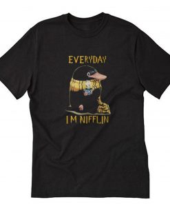 Fantastic Beasts Niffler Everyday I’m Nifflin T-Shirt PU27