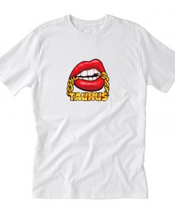 Gold Chain Taurus Zodiac T-Shirt PU27