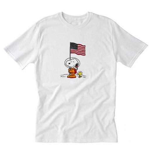 Peanuts Little Boys Snoopy In Space T-Shirt PU27