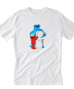 Sesame Street Elmo Cookie Monster T-Shirt PU27