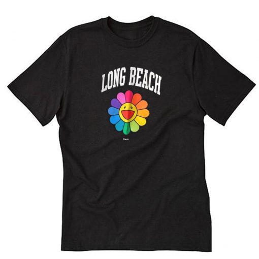 Takashi Murakami Flower Long Beach T Shirt PU27