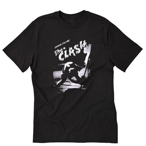 The Clash London Calling Black T-Shirt PU27