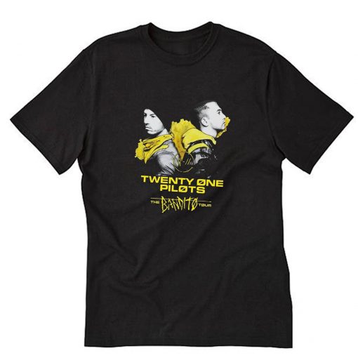 Twenty One Pilots T Shirt Trench Tour Bandito Merch T-Shirt PU27