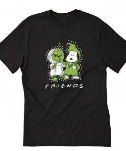 Baby Grinch And Snoopy Friends Light Christmas T-Shirt PU27