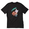 Cat in a Burrito Funny Mexican Food Kitty Salsa Guac Kitten T-Shirt PU27