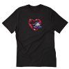 Eeyore Heart Valentines Day T-Shirt PU27