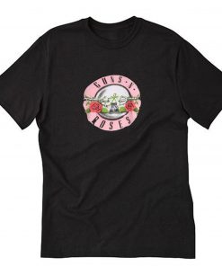 Guns N Roses Logo Pink T-Shirt PU27