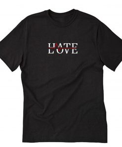 Hate Love Heartbeat T-Shirt PU27