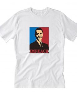 Impeach Obama White T-Shirt PU27