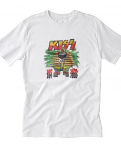 KISS Hot Shade Tour 1990 T Shirt PU27