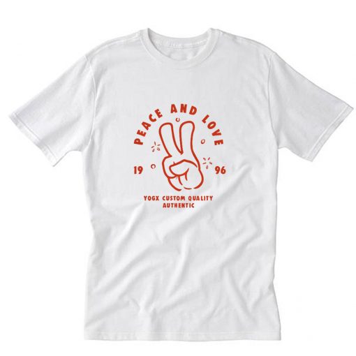 Peace and Love T-Shirt PU27