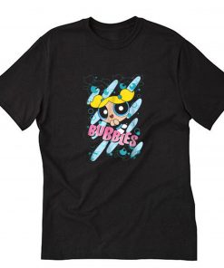 Powerpuff Girls Bubbles Character Poses T Shirt PU27