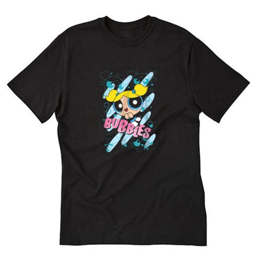 Powerpuff Girls Bubbles Character Poses T Shirt PU27