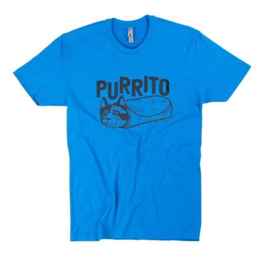 Purrito mexican food T-Shirt PU27