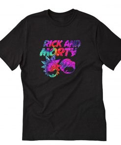 Rick and Morty Tie Dye Drip T-Shirt PU27