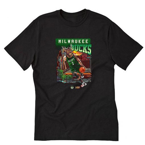 Vintage Milwaukee Bucks Champs T-Shirt PU27