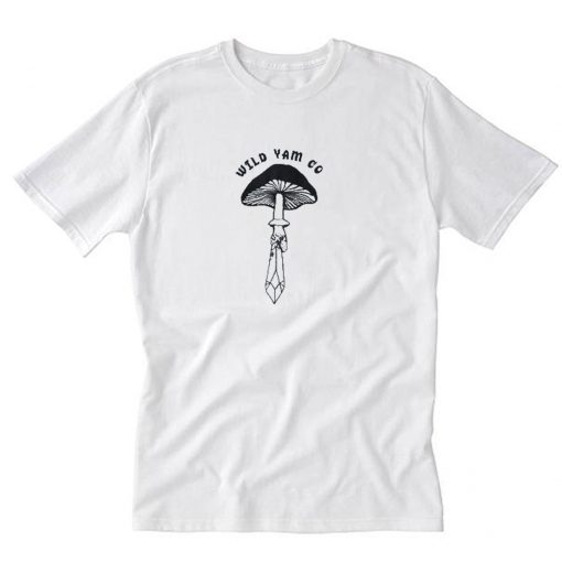 Wild Yam Co Mushroom T-Shirt PU27