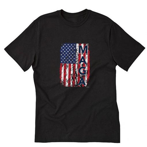 XtraFly Apparel Women's Maga Donald Trump 2020 T-Shirt PU27