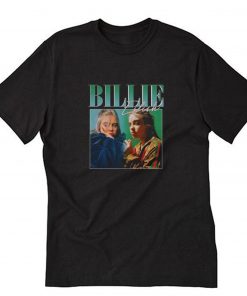 Billie Eilish 90s Vintage Black T-Shirt PU27