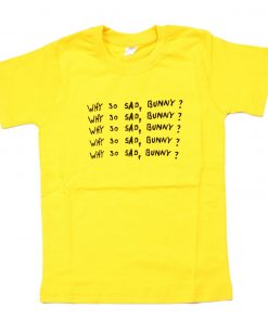 Billie Eilish Why So Sad Bunny Merch T-Shirt PU27