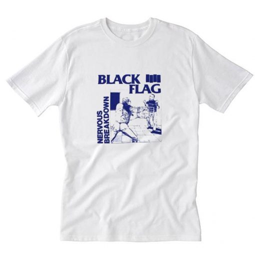 Black Flag Nervous Breakdown T Shirt PU27