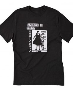 Cowboy Bebop Black & White Spike Squares T-Shirt PU27