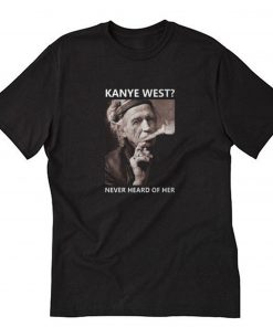 Keith Richards Kanye West T Shirt PU27