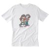 Rasta Taz and Bugs Bunny T-Shirt PU27