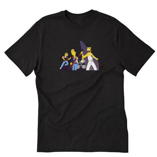 Simpson Queen Band T Shirt PU27