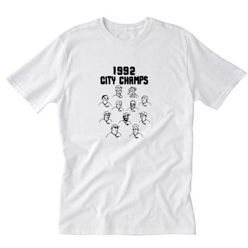 The Simpsons 1992 City Champs T-Shirt PU27