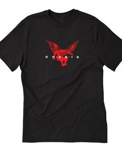 UFC Khabib Nurmagomedov the eagle red T-Shirt PU27