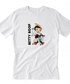 Betty Boop and Bimbo Sericel and King Features Syndicate T Shirt PU27