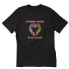 Cancer Sucks In Any Color Ribbon T-Shirt PU27