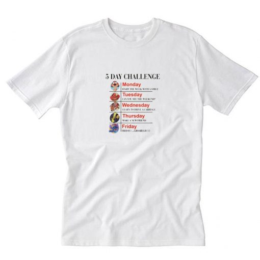 Disney 5 Day Challenge T-Shirt PU27