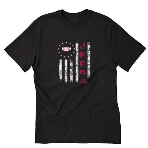 Hot Jeep America Betsy Ross Flag T-Shirt PU27