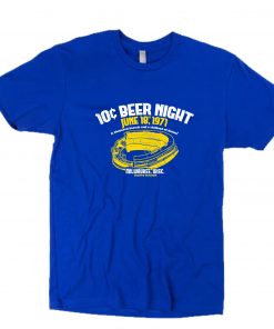 10 Cent Beer Night Milwaukee County Stadium Unisex T-Shirt PU27