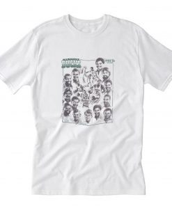 1980-81 Milwaukee Bucks Basketball Team T Shirt PU27
